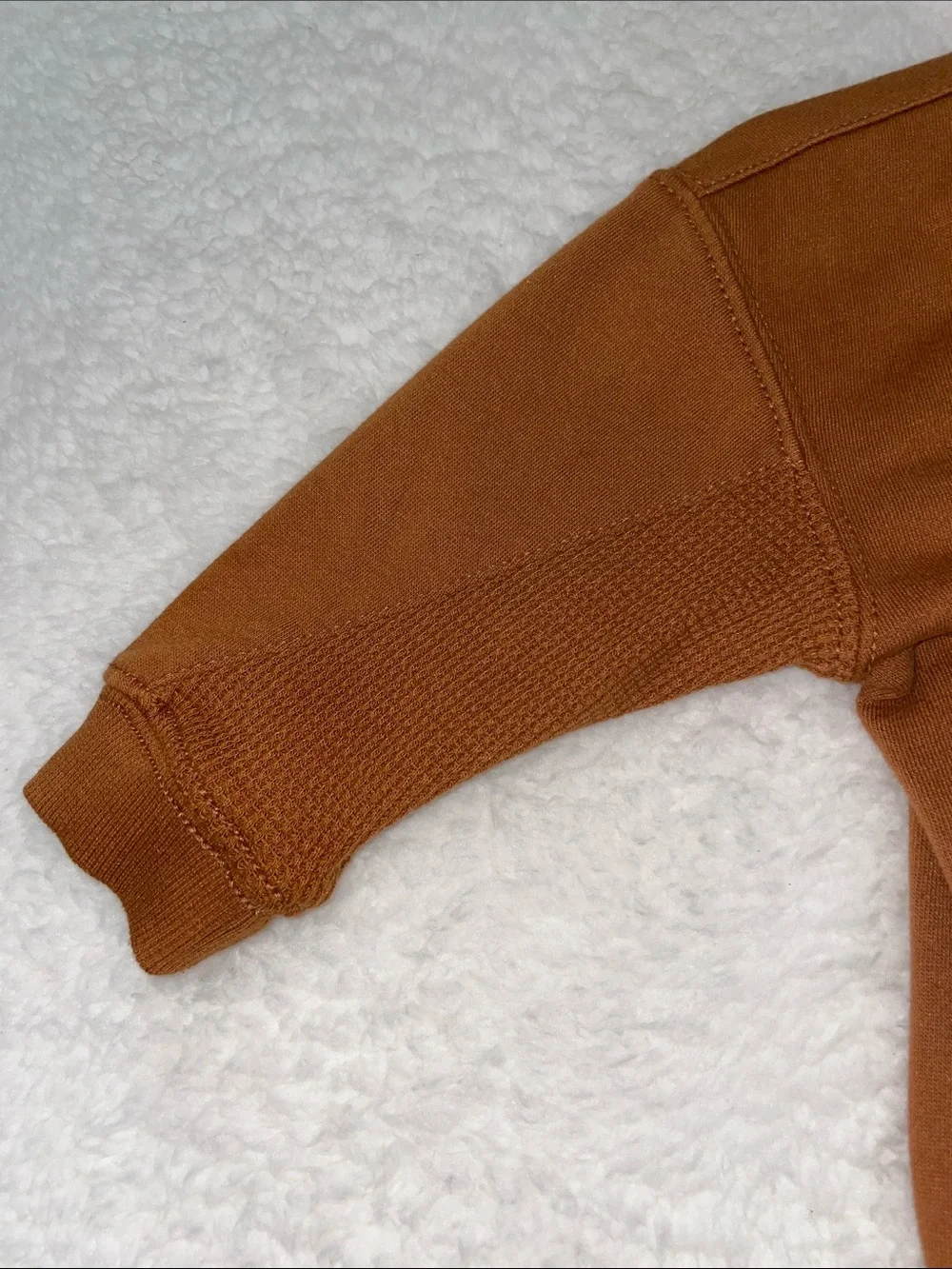 Carter's Toddler Hooded Pullover - Rust Brown